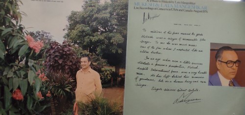 Mukesh & Lata Mangeshkar Live Recordings of Concerts in USA & Canada August 1976 (2 LP Set) - Image 3