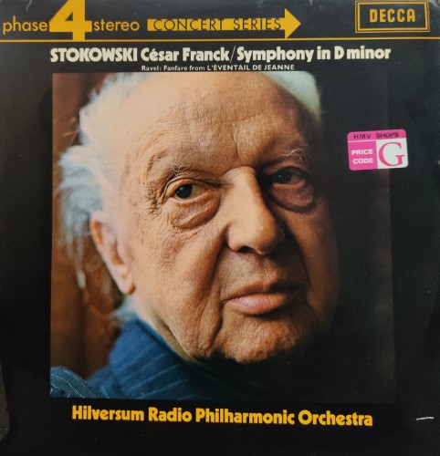 Stokowski Cersar Franck/Symphony in D Minor : Hilversum Radio Philharmonic Orchestra