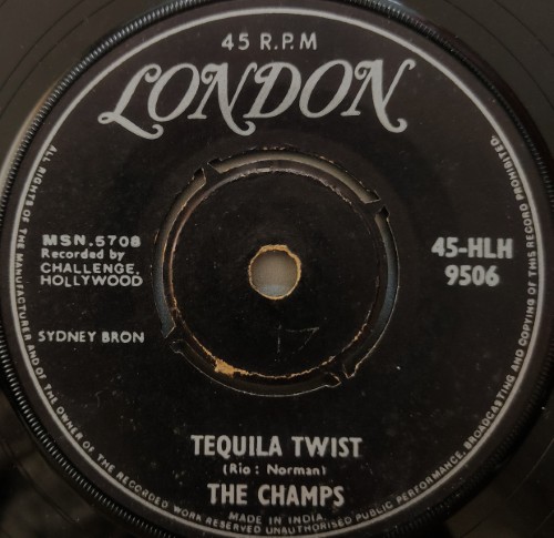 The Champs : Tequila Twist/Limbo Rock