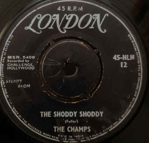 The Champs : Sombrero/The Shoddy Shoddy - Image 2