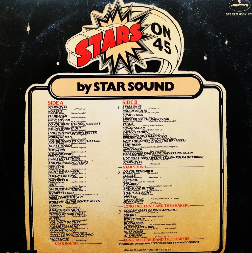 Stars on 45 - 61 Segued Tracks of Dance Music - Image 2