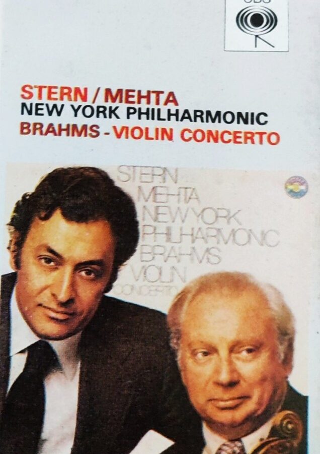 Stern/Mehta New York Philharmonicf : Brahms Violin Concerto