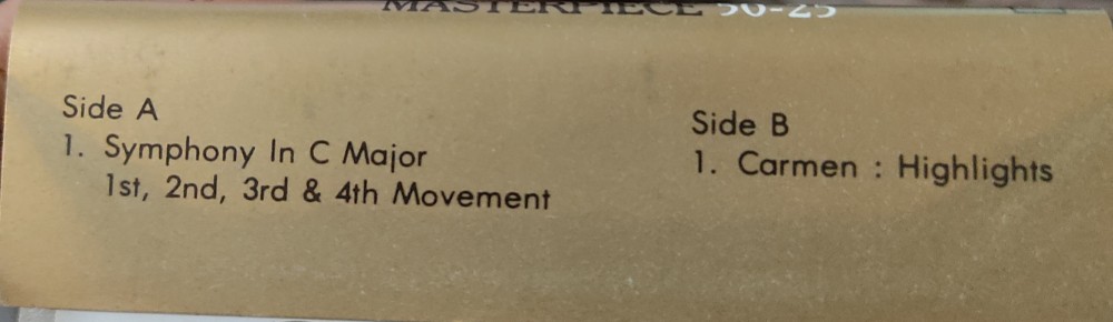 Bizet - Masterpiece 50 - 25 : Carmene Symphony In C Major - Image 2