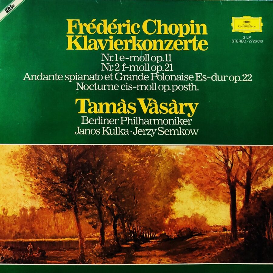 Frederic Chopin - Klavierkozerte - Tamas Vasary : Berliner Philharmoniker (2 LP Set)