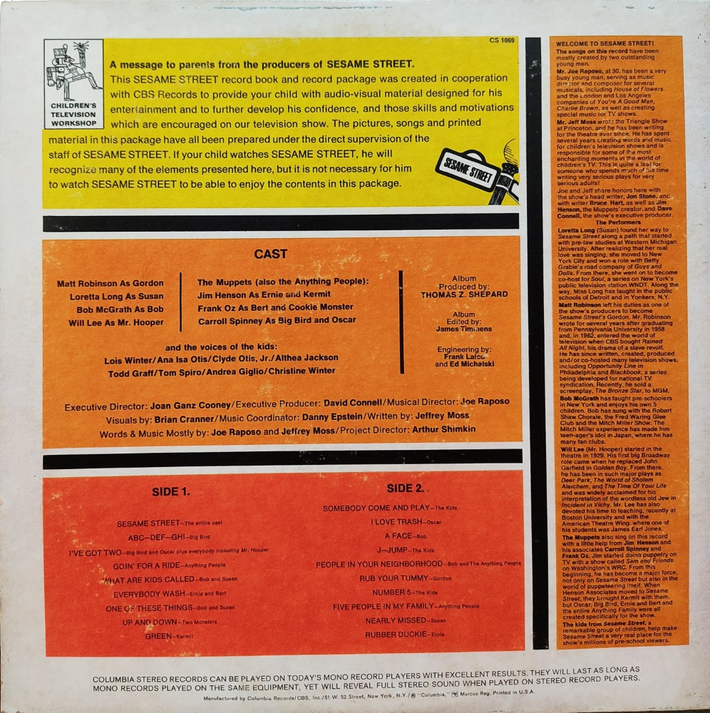 The Saseme Street - Book & Record (Contains 24 Pages Illustrated Booklet - Without Poster) - Image 2