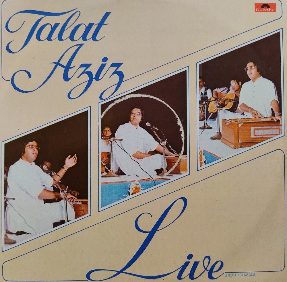 Talat Aziz Live - Urdu Ghazals (2 LP Set)