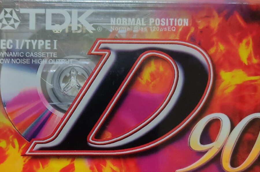 TDK D 90 Blank Audio Cassette ICE I Type 1 (Set of 4 Cassettes)
