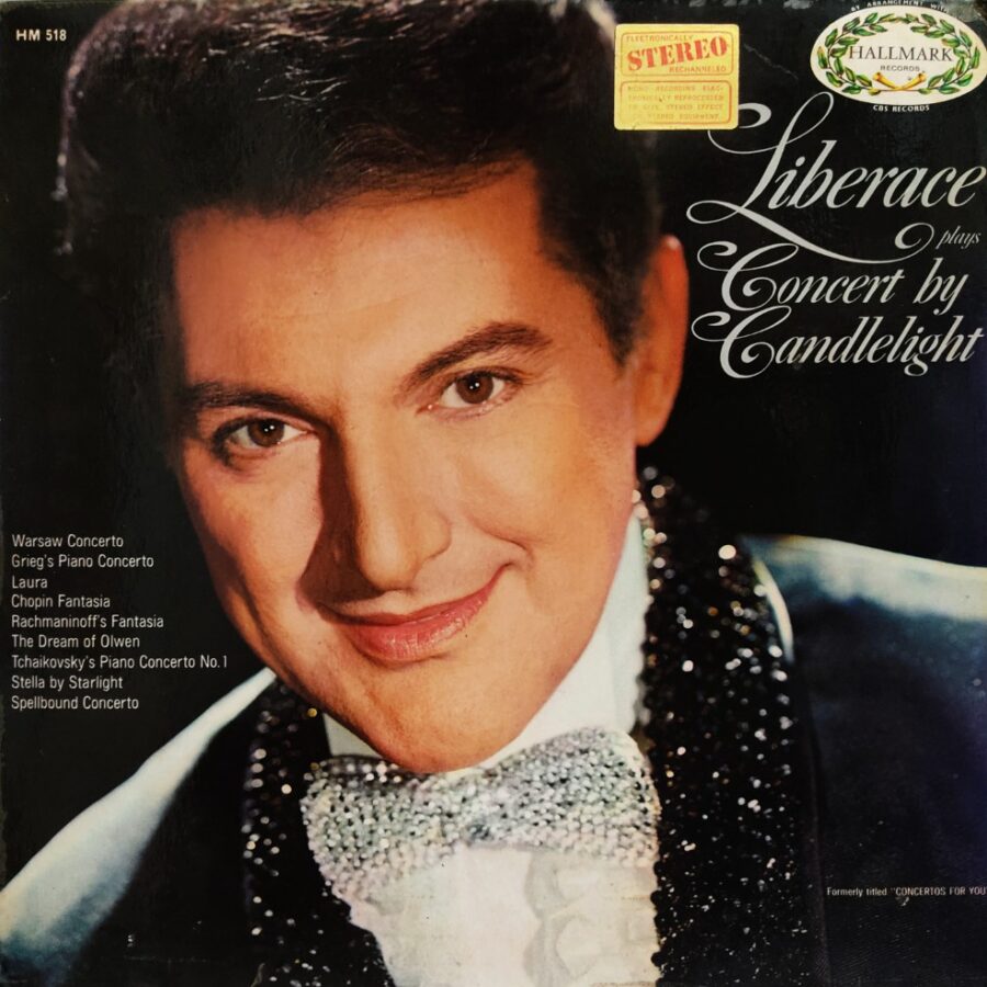Liberace Plays Concert By Candlelight