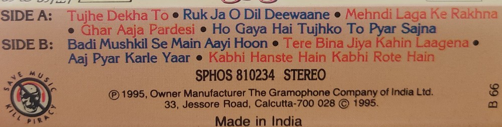 Dilwale Dulhinia Le Jayenge/Dushmani - Image 2