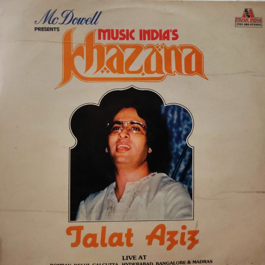 Talat Aziz Live at Bombay, Delhi, Calcutta, Hyderabad, Bangalore & Hyderabad