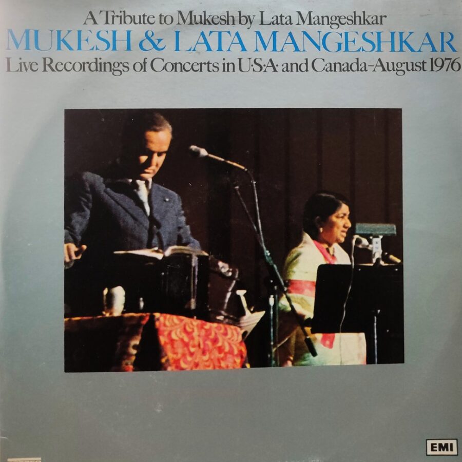 A Tribute to Mukesh by Lata Mangeshkar : Mukesh & Lata Mangeshkar (2 LP Set)*