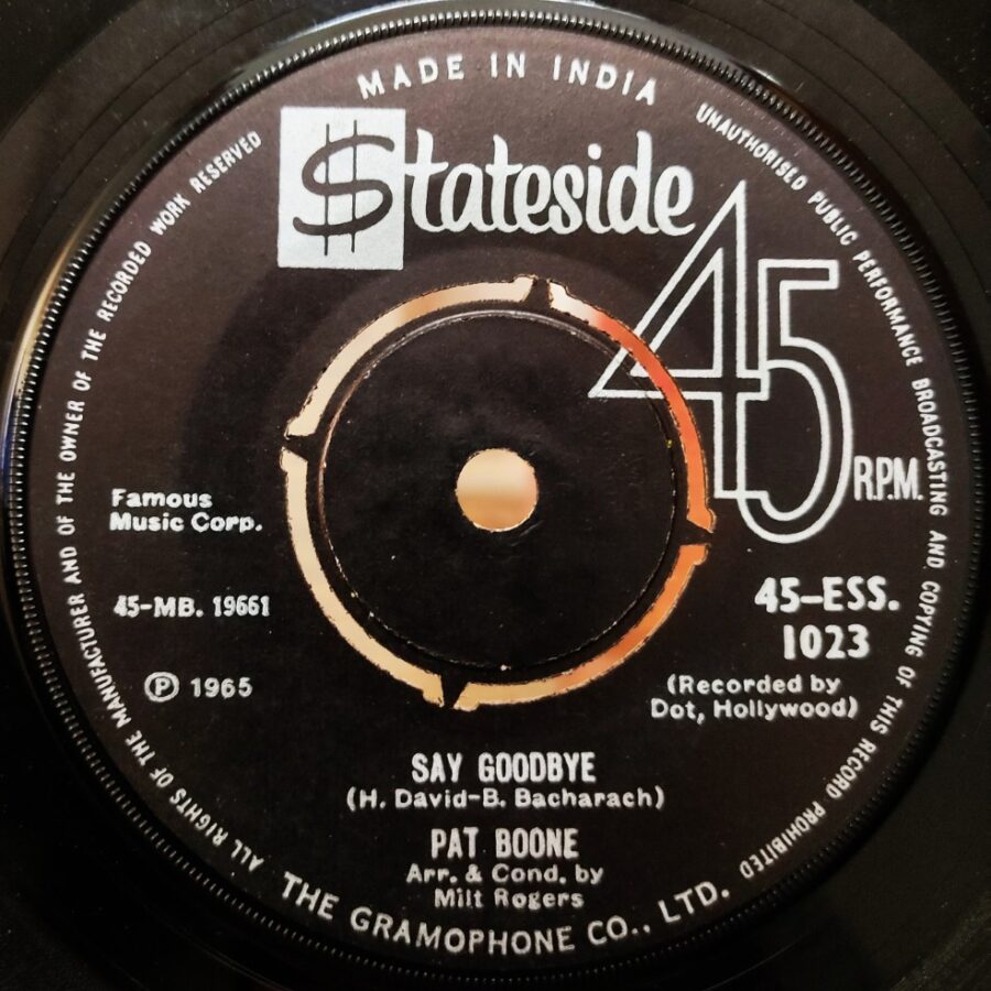 Pat Boone : Baby Elephant Walk/Say Goodbye