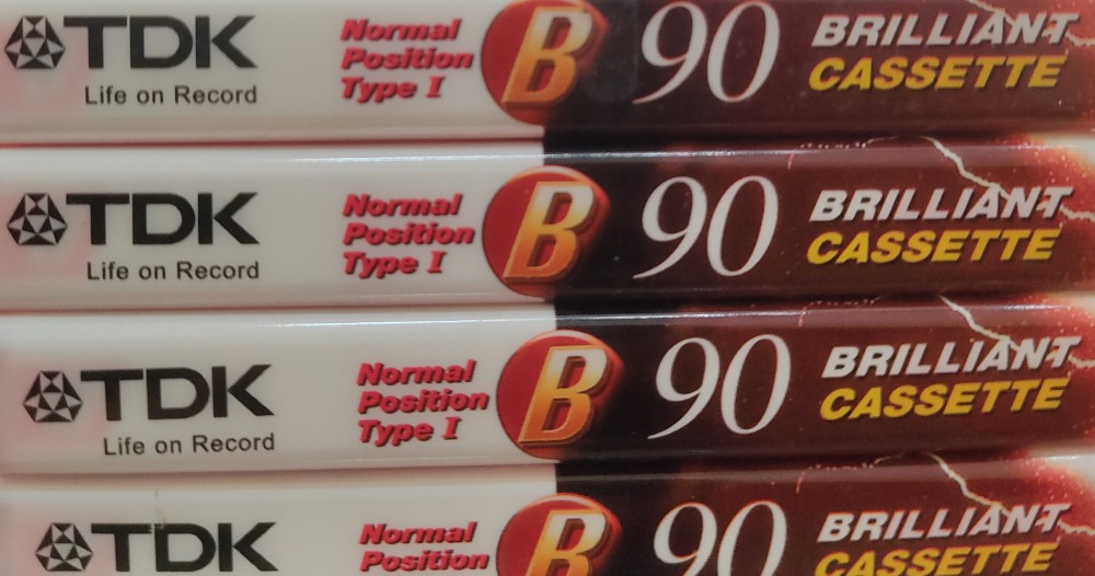 TDK B 90 - Type I Blank Audio Cassette (Pack of 4) - Image 3