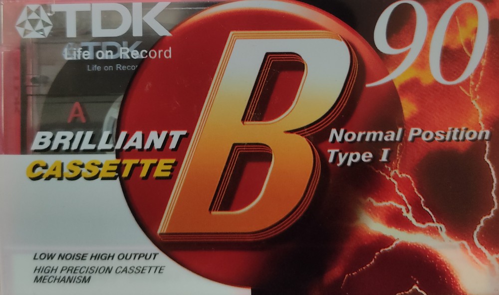 TDK B 90 - Type I Blank Audio Cassette (Pack of 4)