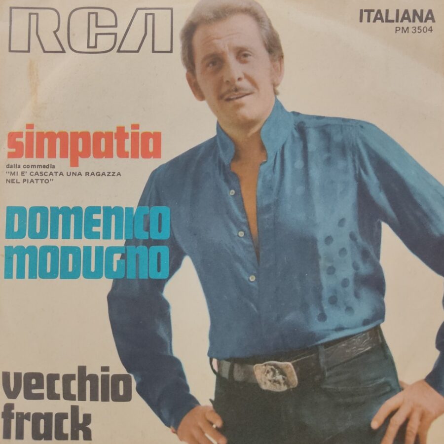 Domenico Modugno : Simpatia/Vecchio Frack