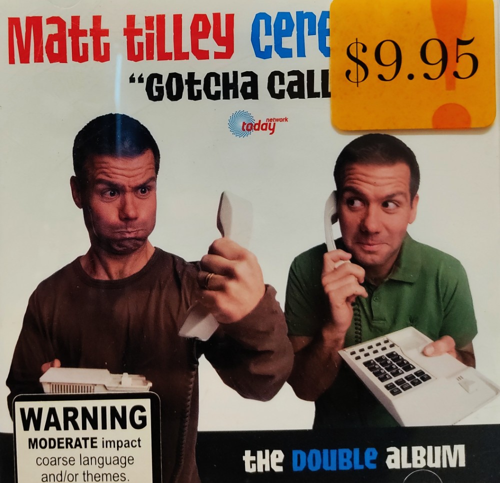 Matt Tilley - Cereal Pest : Gotcha Calls - The Double Album (2 CD Pack)