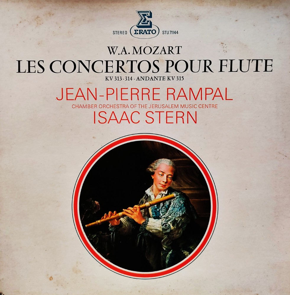 WA Mozart - Les Concertos Pour Flute : Jean=Pierre Rampal