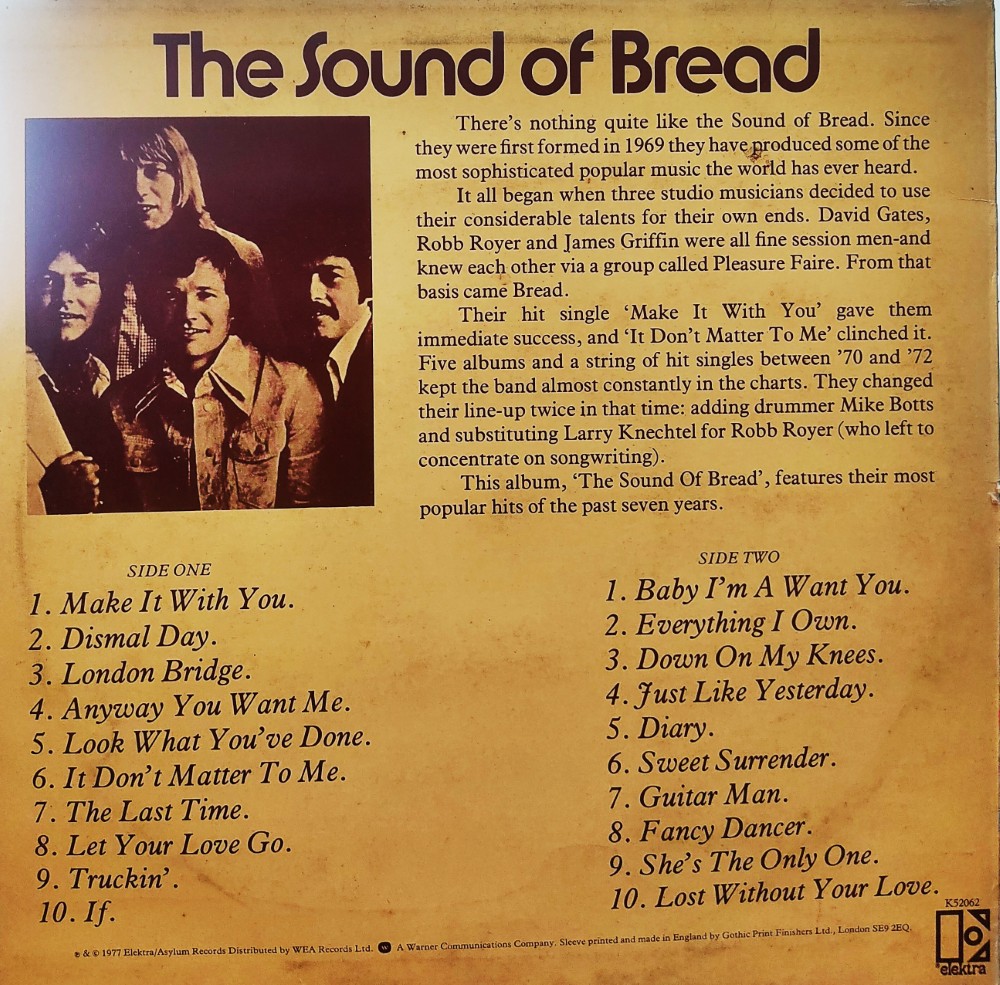 The Sound of Bread - Their 20 Finest Songs - Image 2
