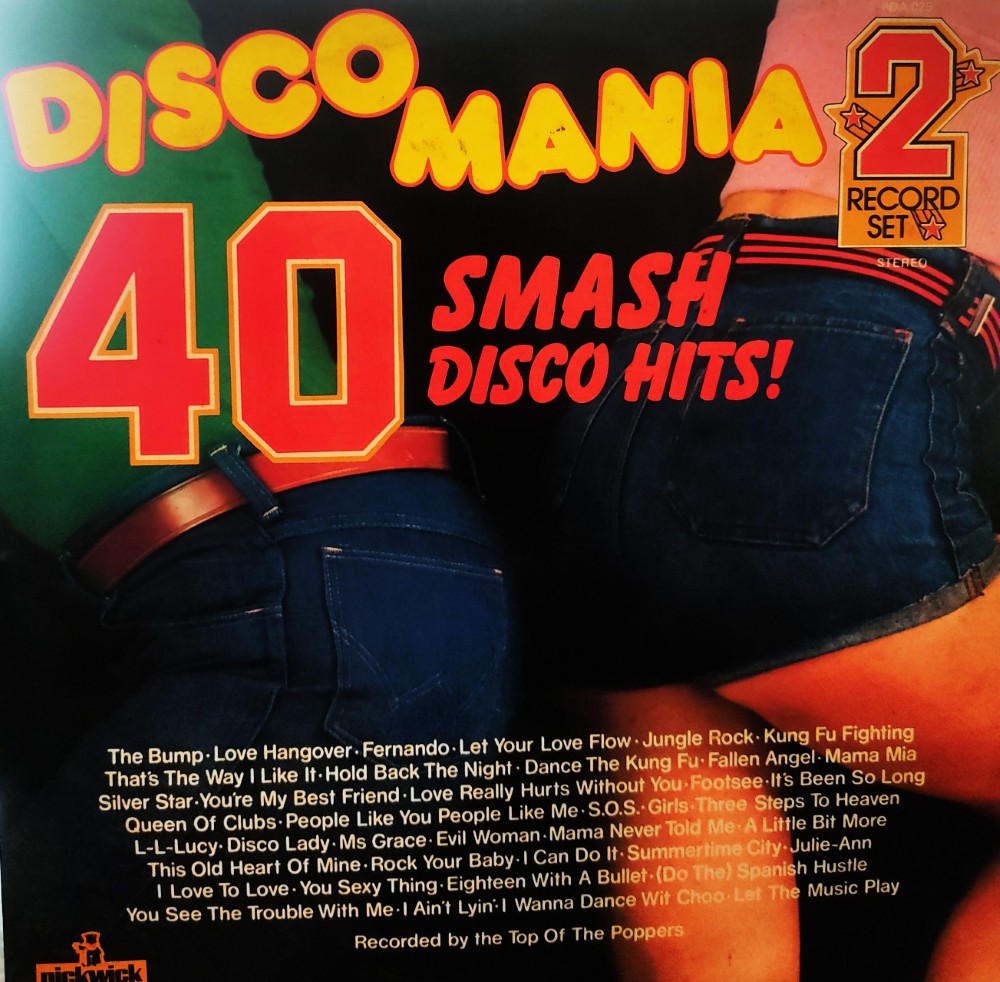 Disco Mania - 40 Smash Disco Hits (2 LP Set)