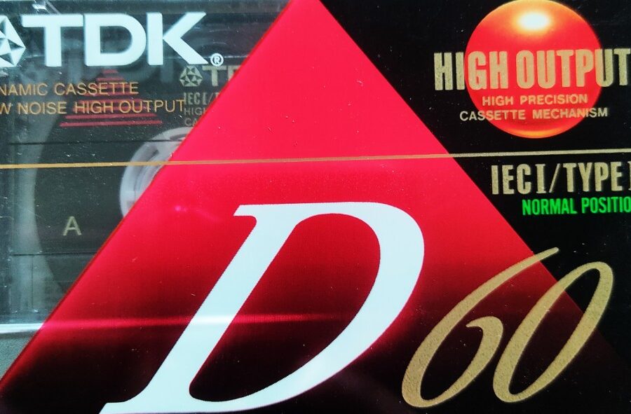 TDK D 60 IECI/Type 1 Blank Audio Cassettes (Set of 4)