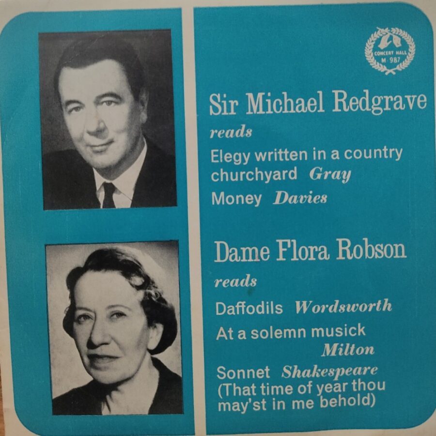 Sir Michael Redgrave & Dame Flora Robson Read English Poetry