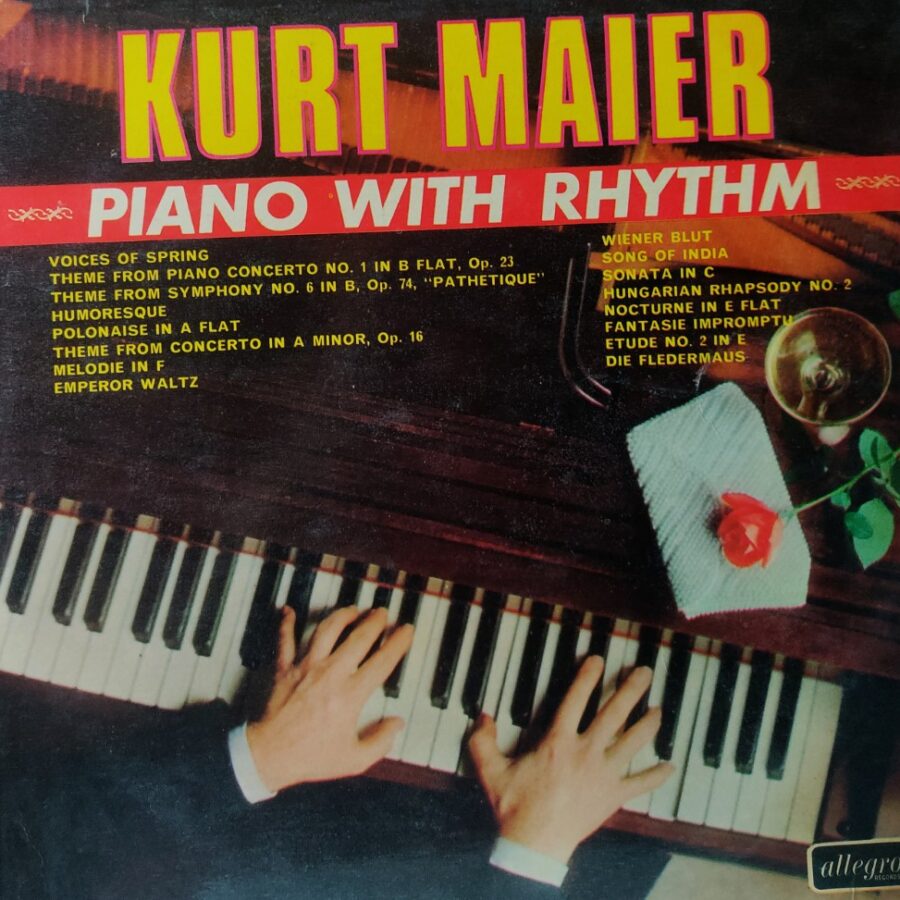 Kurt Maier - Piano With Rhythm
