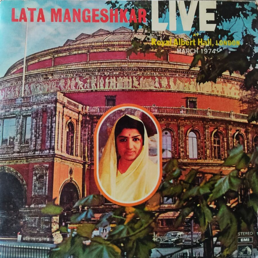 Lata Mangeshkar Live at Royal Albert Hall, London - March 1974 (2 LP Set)