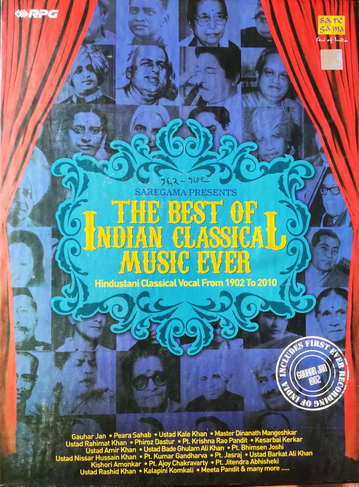 The Best of Indian Classical Music Ever - Hindustani Classical Vocal From 1902 - 2010 (14 CD Pack)