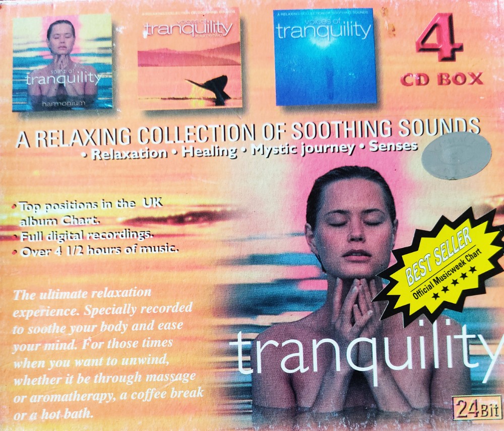 Tranquility - A Relaxing Collection of Soothing Sounds (4 CD Pack)