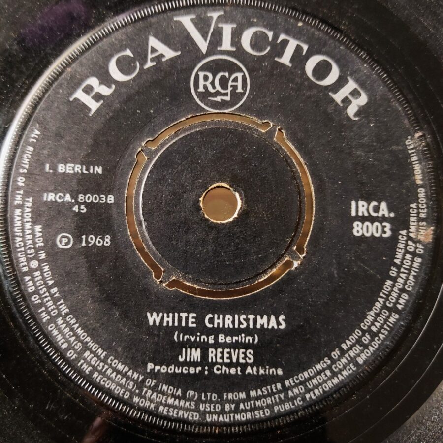 Jim Reeves : Jingle Bells/White Christmas