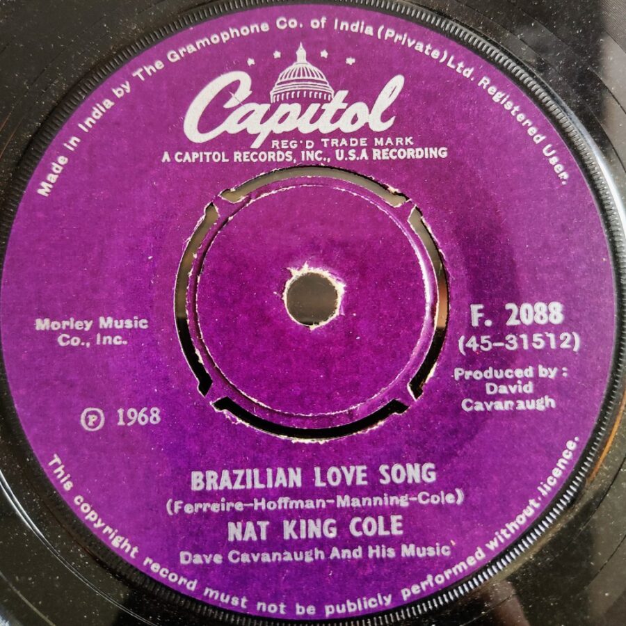 Nat King Cole : Thank You Pretty Baby/Brazilion Love Song