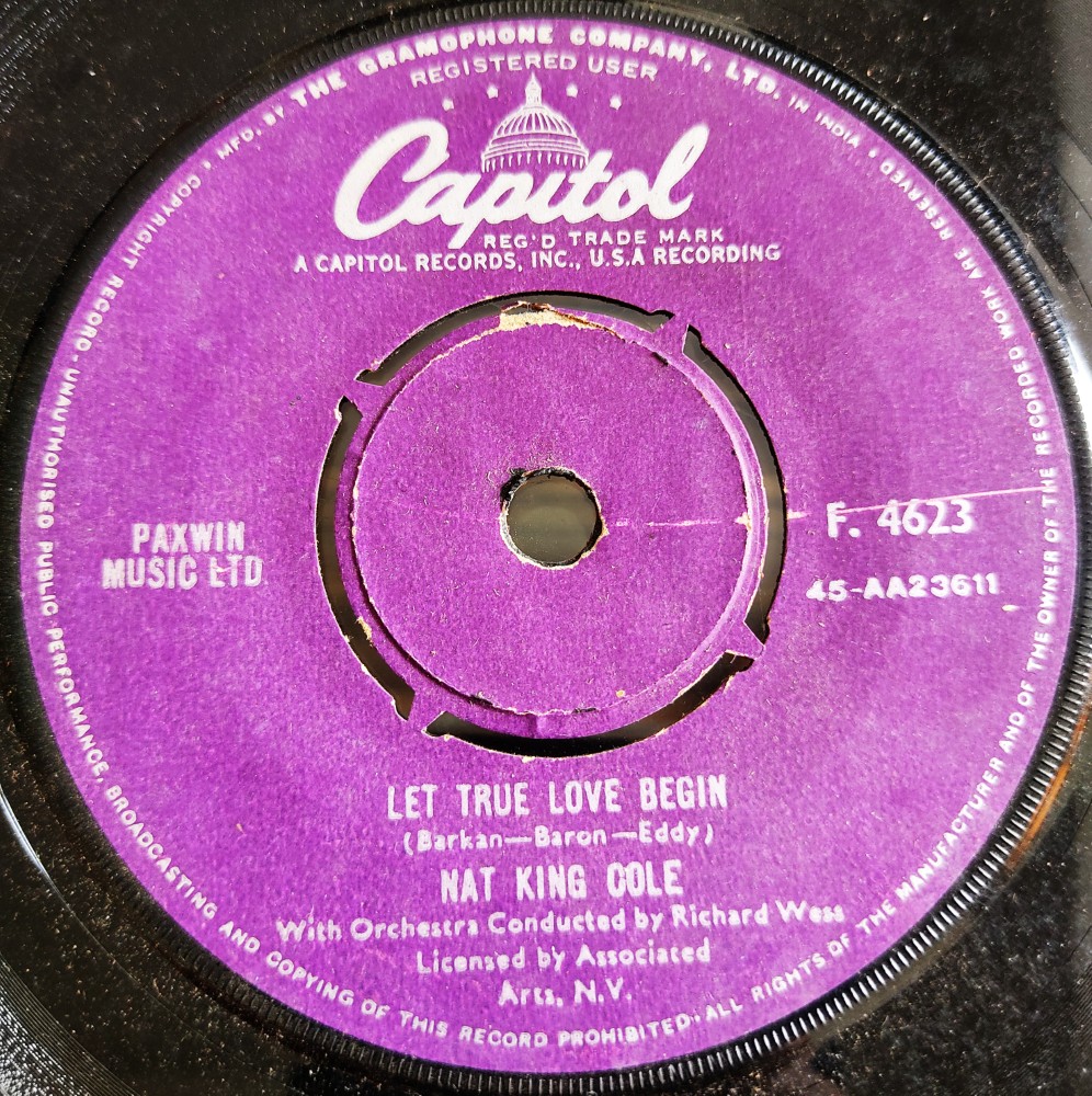 Nat King Cole : Cappuccina/Let True Love Begin
