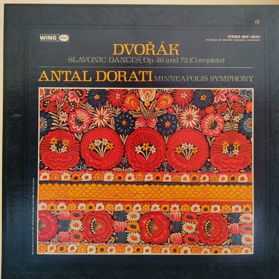 Dvorak - Slavonic Dances : Antal Dorati - Minneapolis Symphony