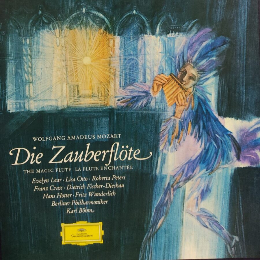 Wolfgang Amadeus Mozart : Die Zauberflote (3 LP Box Set with Booklet)